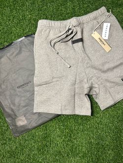 All sizes grey essential shorts