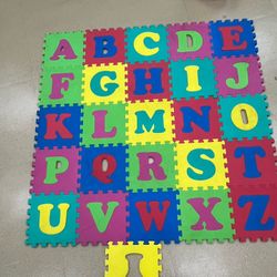 Foam Alphabet Puzzle Tiles