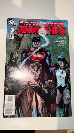 Brightest Day Aftermath: The Search for Swamp Thing #1-3 Complete Set
