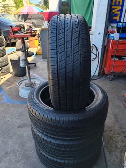 215/55R18 Falken Ziex semi new