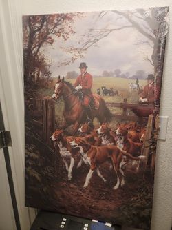 Regency Era Dog Hunting New Picture For Sale 