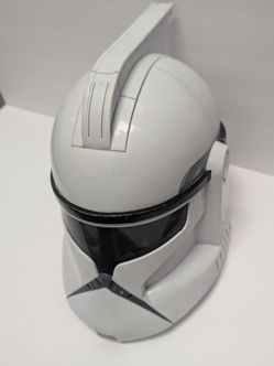 Star Wars Clone Trooper Phase 1 Helmet (Hasbro 2008) — For Parts / Custom Cosplay DIY