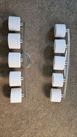 Bathroom 5 bulb light fixture