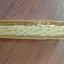 Gold Cracker Tray
