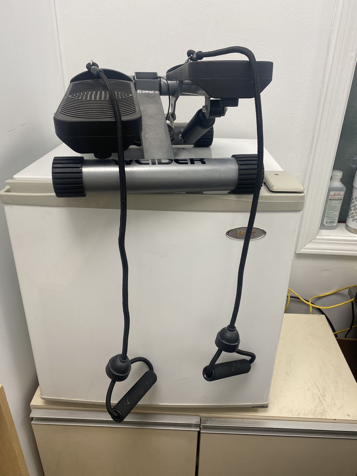 Exercise Sitting On The Chair And Paddle