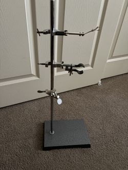 2’ Tall Laboratory Support Stand With 3 Attachments 