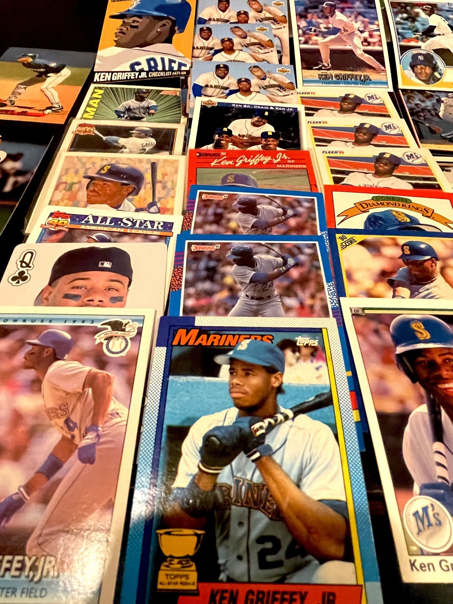 🔥✨50 KEN GRIFFEY JR &  SR