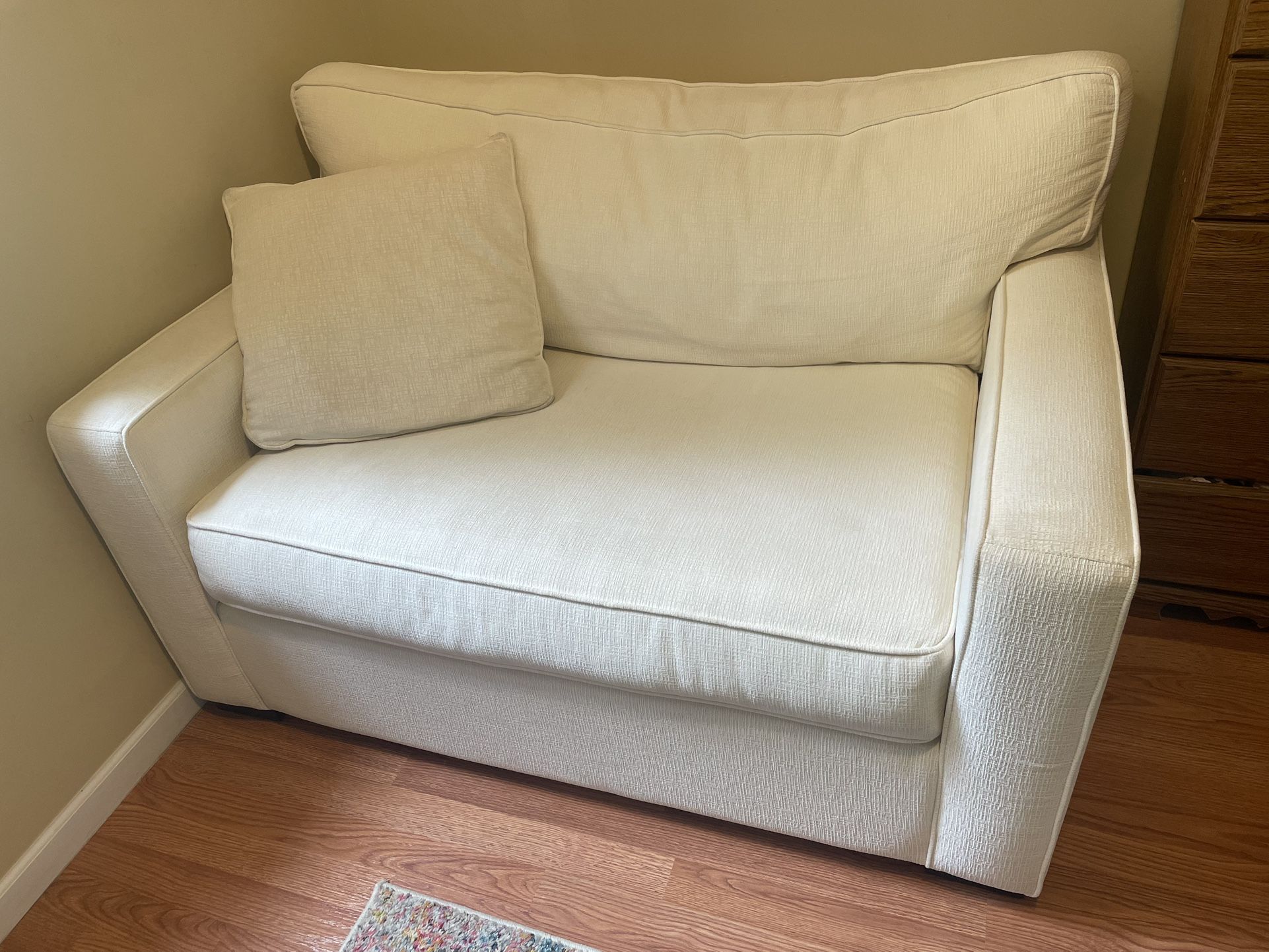 Two Couches, One Converts To Twin Bed - Macy’s Radley Couches - $400