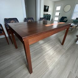 MCM AM Møbler Dining Table with Chairs