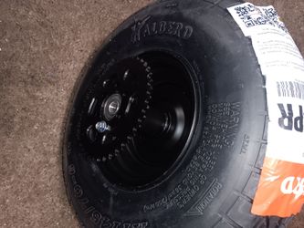 Mini bike back rim ,tire ,sproket