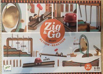 Zig&Go Music Action-Reaction Construction Set 52 pcs