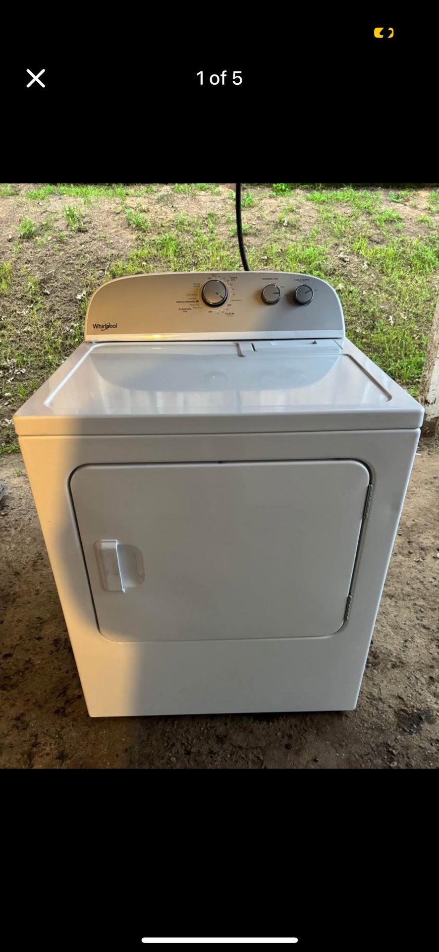 Whirlpool Electric Dryer