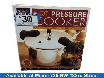 Philippe Richard Collection 5qt Pressure Cooker Silver Small Kitchen Appliance