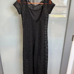 Wild Fable Black Ankle Length Dress Women’s Small