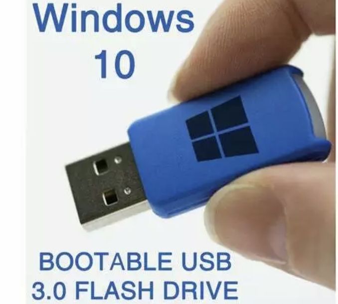 Windows 10 Pro 64/32 Bit Bootable Flash Drive with Windows 10 Pro Key