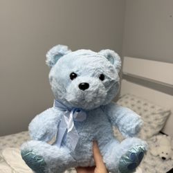 Blue Teddy Bear 