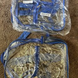 Dodgers Backpack Clear