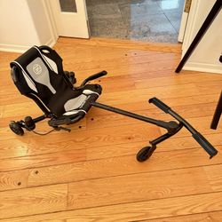 🌀 EzyRoller Drifter X – Black Magic Ride-On Cart 🏁 (Great Condition!)