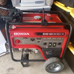 Honda Eb5000x Generator.