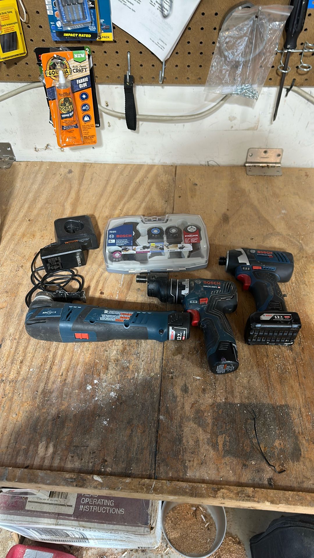 Bosch drills and Oscillating Tool