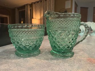 Vintage Cream & Sugar Set