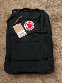 Kanken laptop bag  black