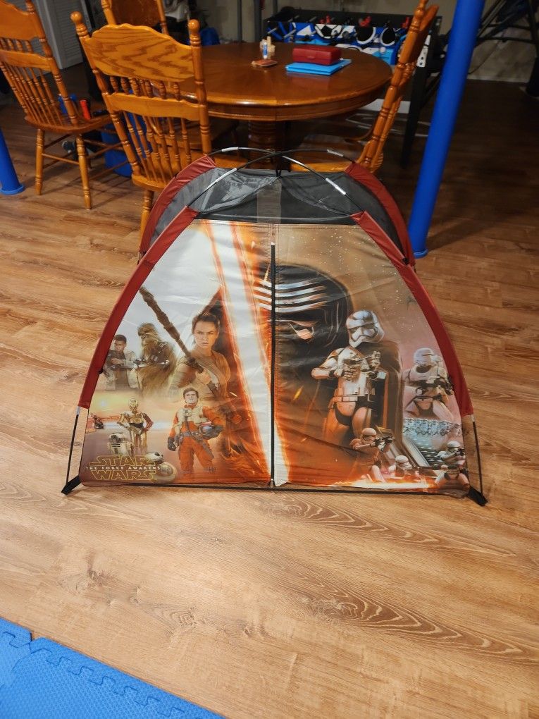 Star Wars Tent With Sleeping Bag