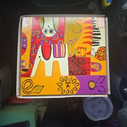 Vtg Wood Puzzle 