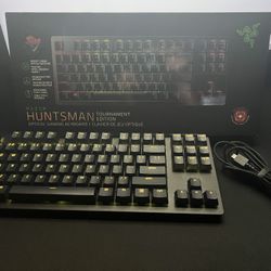 Razer Huntsman Tournament Edition TKL Gaming Keyboard.       (FEEL FREE TO OFFER)