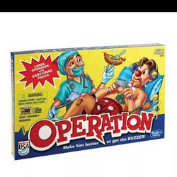 I Operation The Classic Board Game By Hasbro