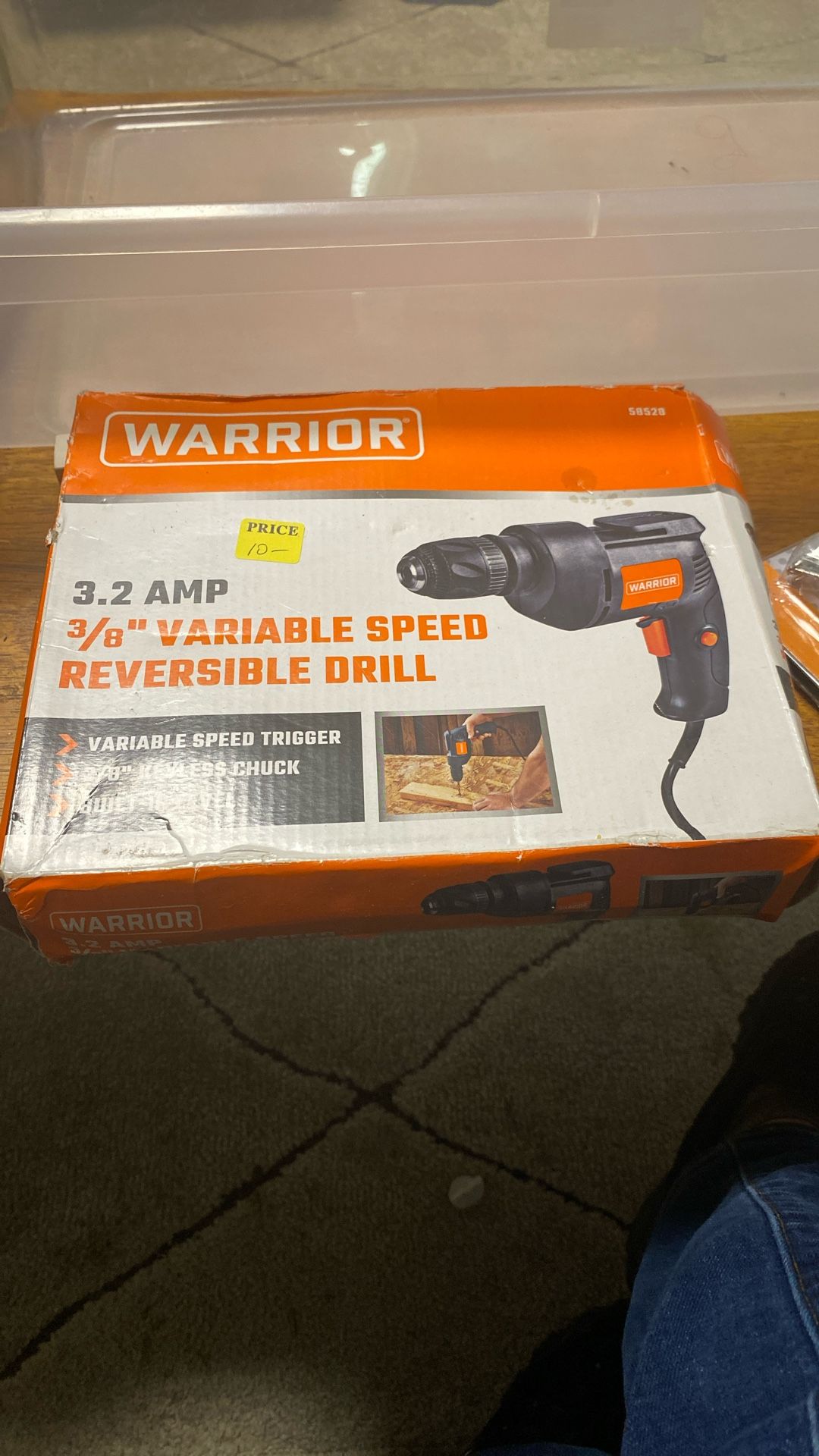 Variable Speed Reversible Drill