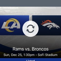 Rams Vs Broncos