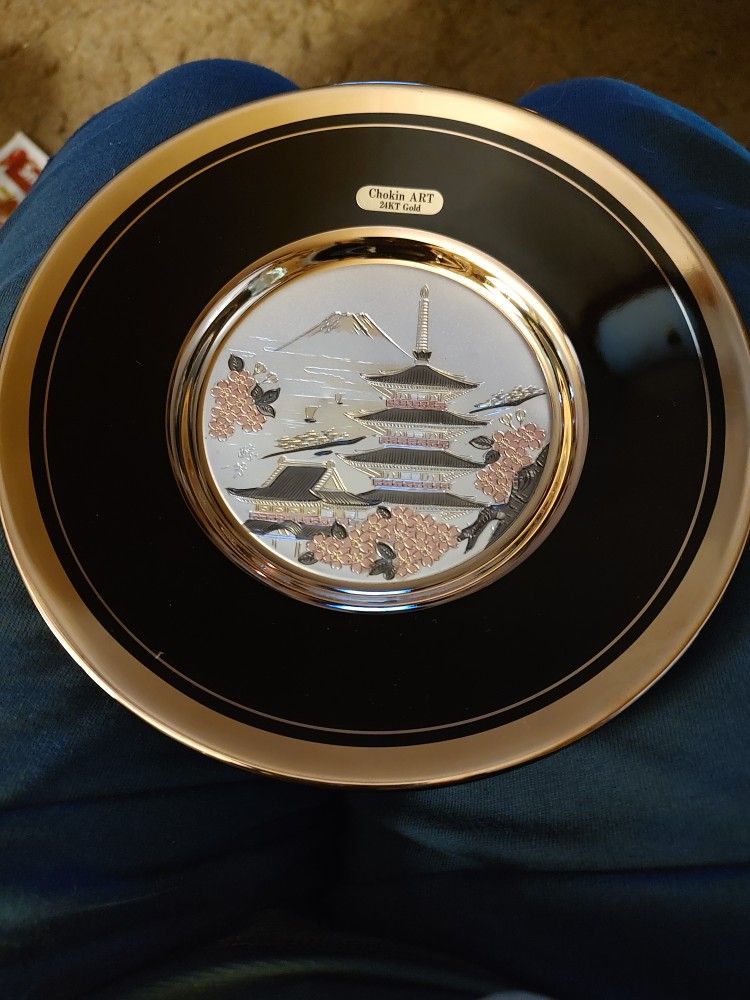 Japanese Chokin Plate 