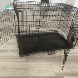 Dog crate- spacious 36 inches