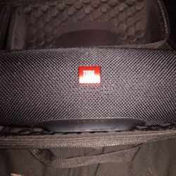 JBL CHARGE4  BLACK CASE With Strap 