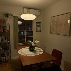 Vintage 1960s Danish Modern Bendt Winge Teak Drop Leaf Dining Table