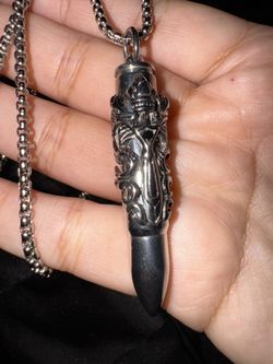 Stainless Steel Bullet Dragon Chain