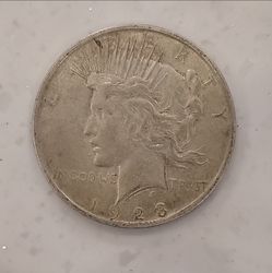 1923 p Peace Silver Dollar