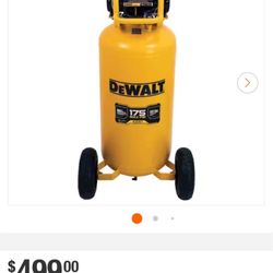 DEWALT 26 Gal. 175 PSI Ultra Quiet Portable Electric Air Compressor