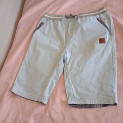 Fashion Style News Baby Blue Shorts Sz. M For Men's