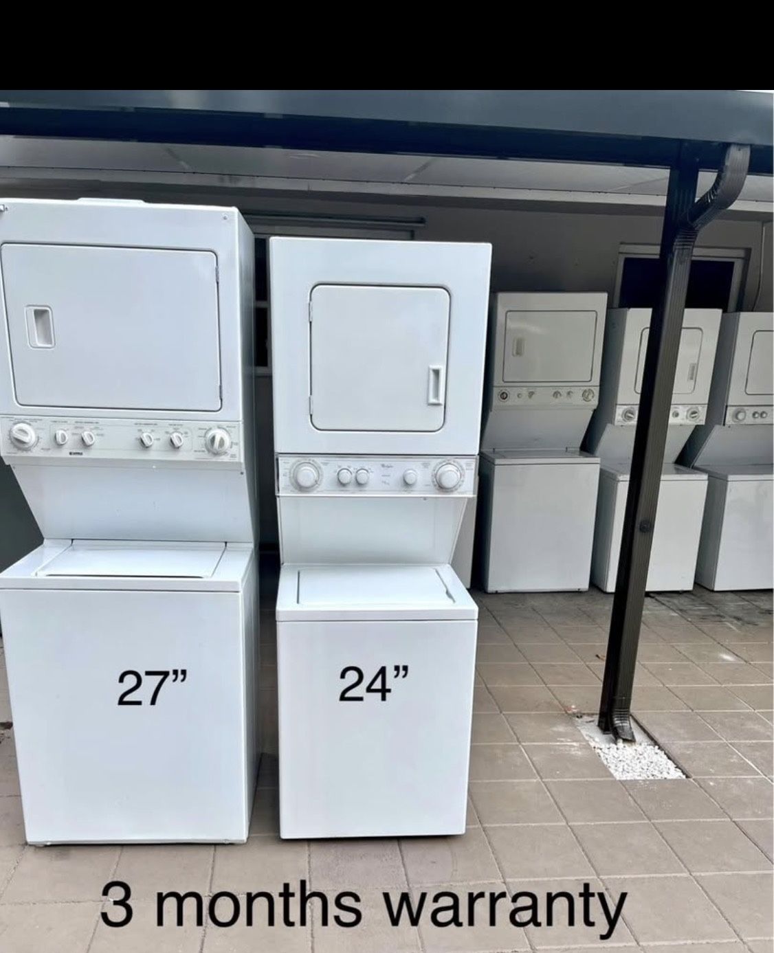 stackables washer & dryer ‼️‼️ 3 months warranty delivery instalation available.