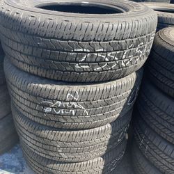 255-65-17 Used Tires 255/65/17 Llantas Usadas