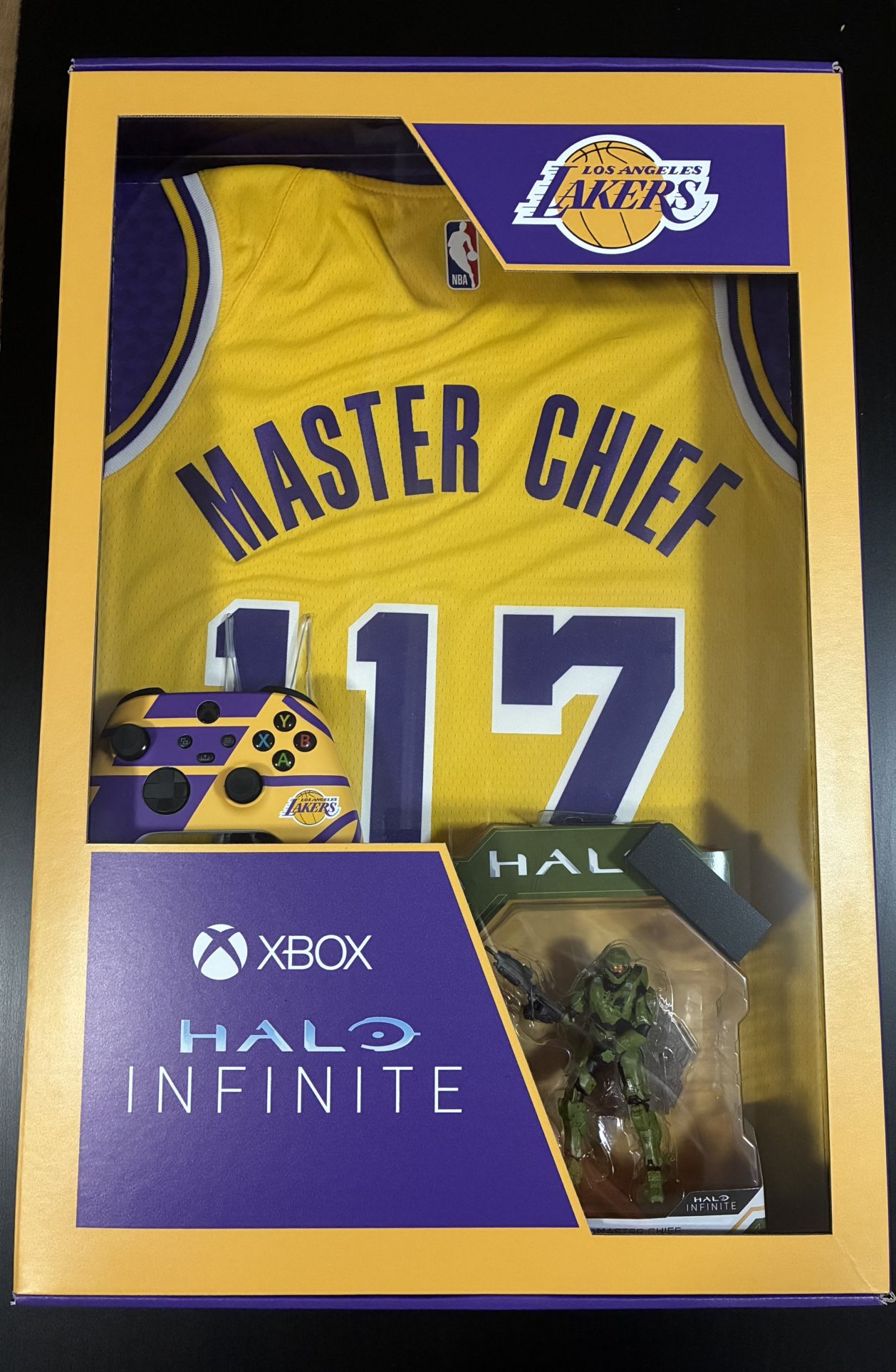Limited Edition Lakers Master Chief 117 Bundle