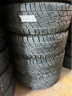 275-65-20 Cooper Discoverer Tires 350$ Mounted and Balanced 50$ Alignment With Purchase of Tires Located at 1305 Preston Ave Pasadena Tx 77503