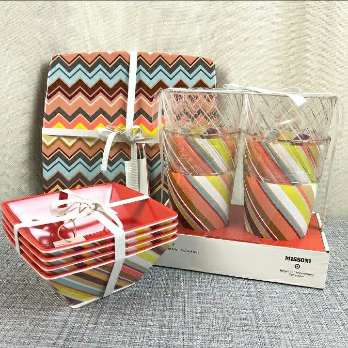 MISSONI Dish Set 12 Or 24 Pieces $30 For 1 $50 Both