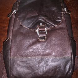 Leather Purse Or Backpack 