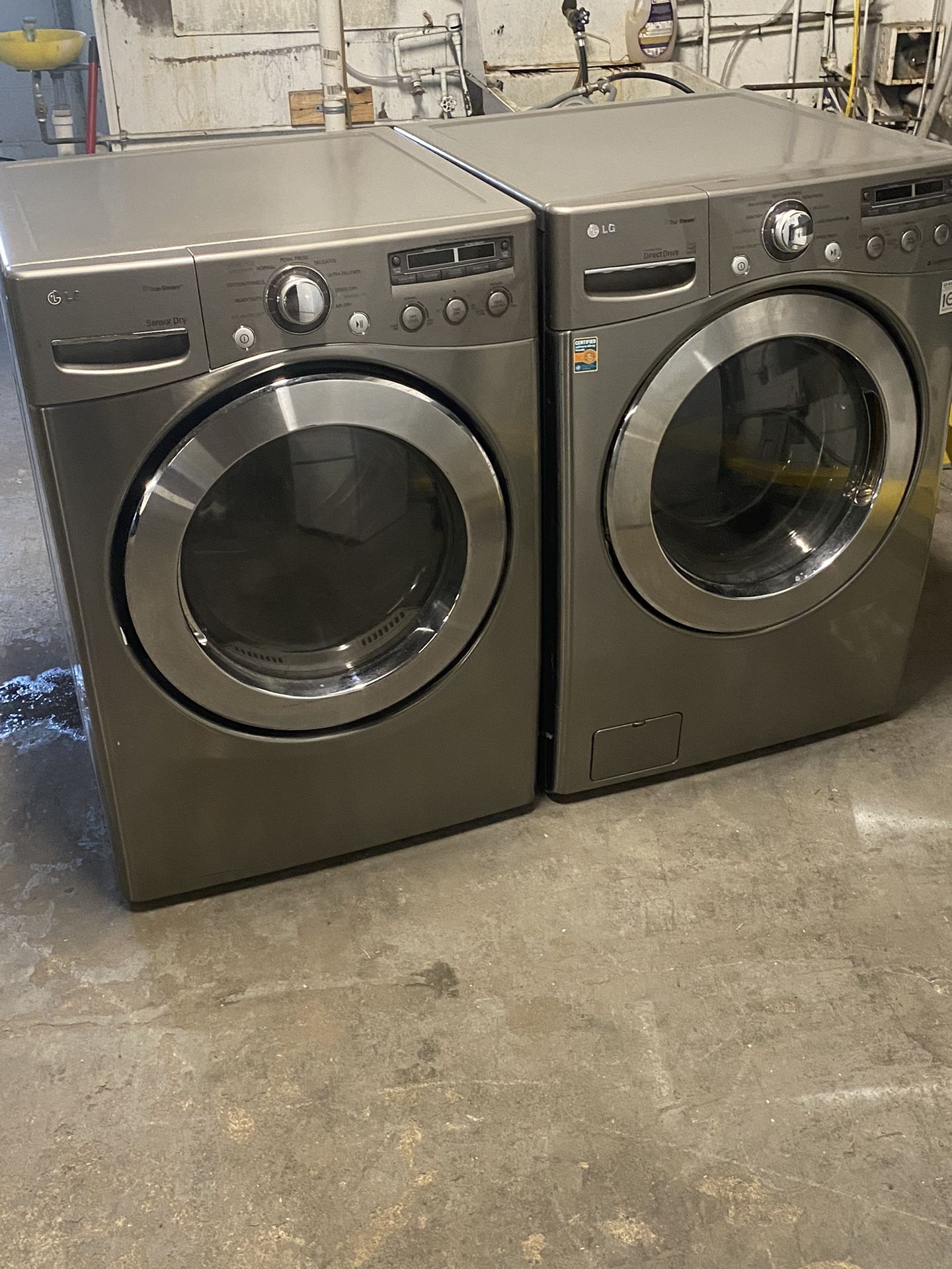 Washer And Electric Dryer Set