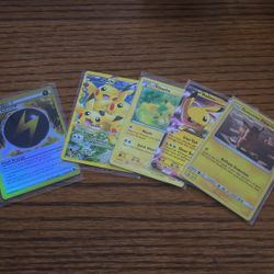 Pokemon Cards Pikachu 