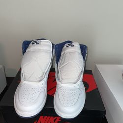 Size 11 - Air Jordan 1 Retro OG High Metallic Navy