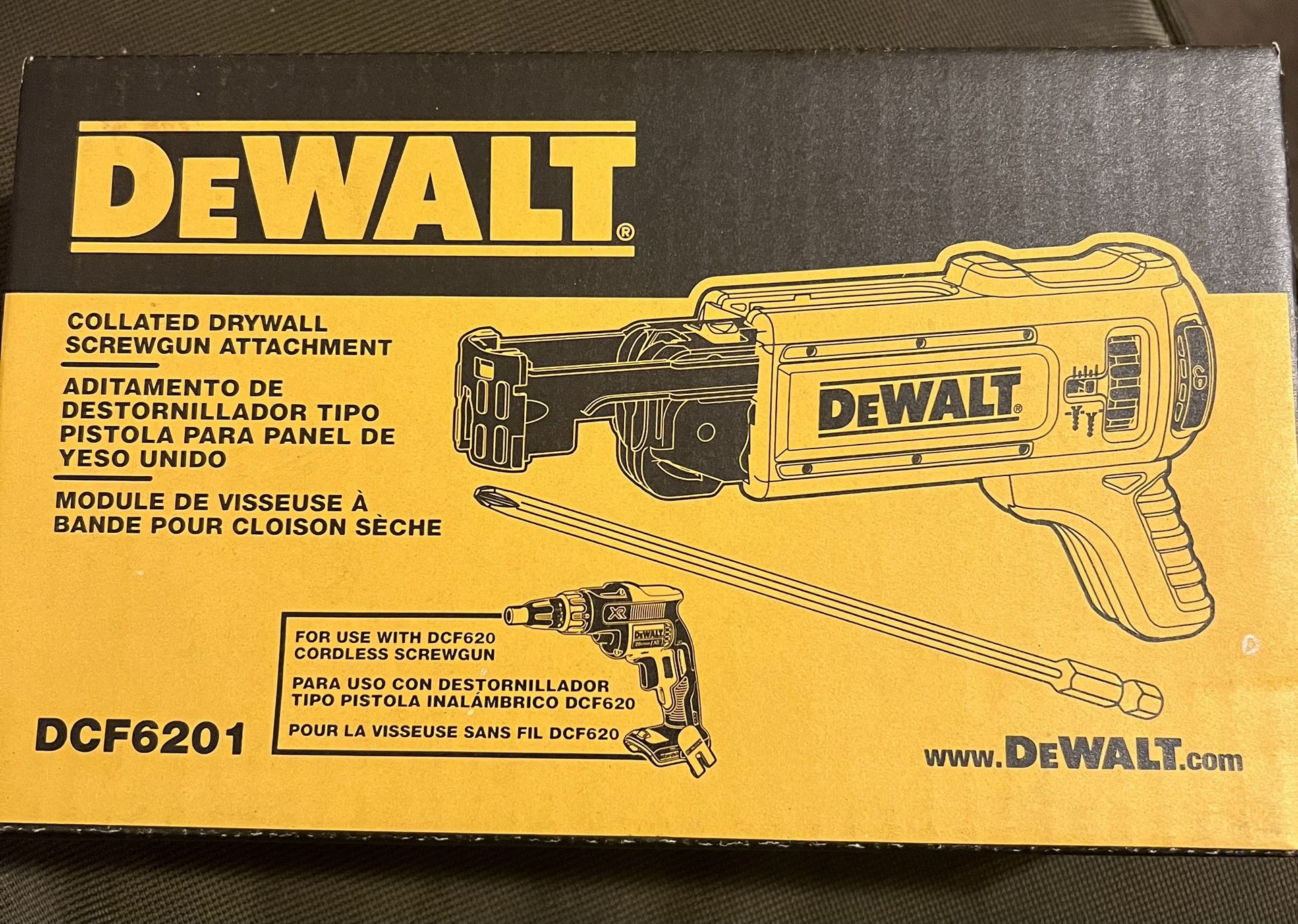 Dewalt Collated Drywall Screw-gun Attachment 